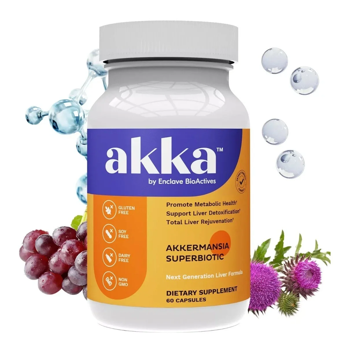 Akka detox support capsules